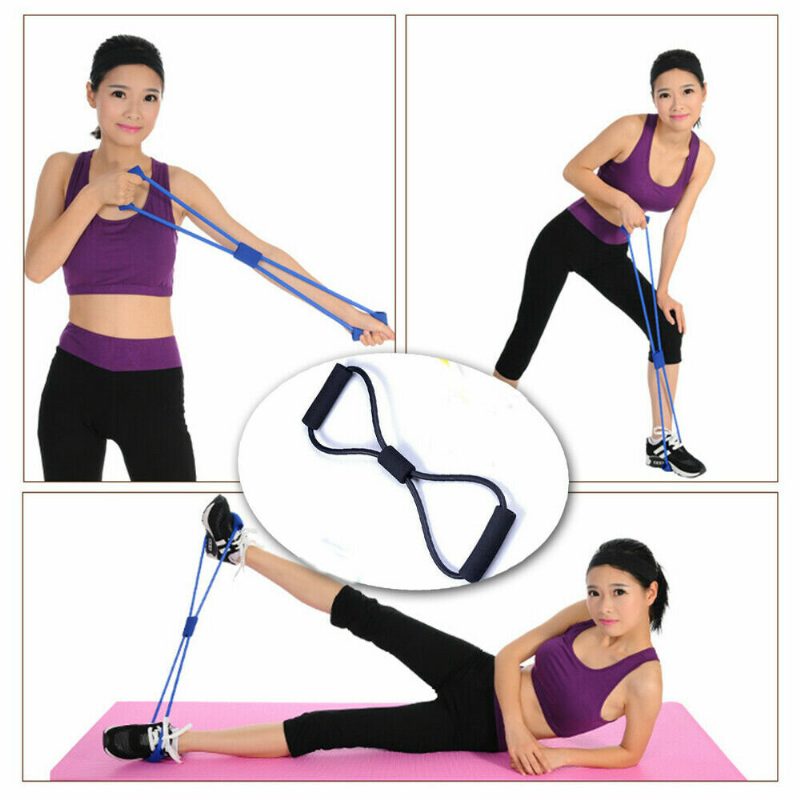 5 Kpl Mix Resistance Bands Pilates Ring Joustonauha Fitness Jooga Harjoitusvälineet