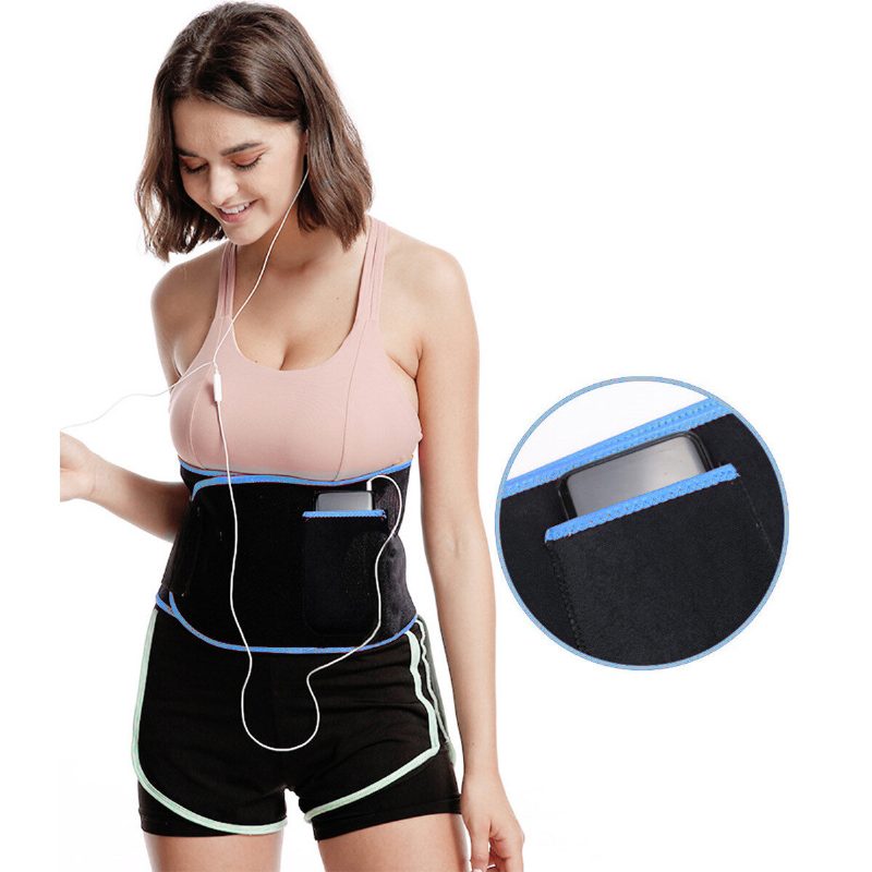 60-115 cm Vyötäröä Muotoilevat Vaatteet Jooga Sport Slim Waist Trainer Rasvaa Polttava Vartalon Muotoilija