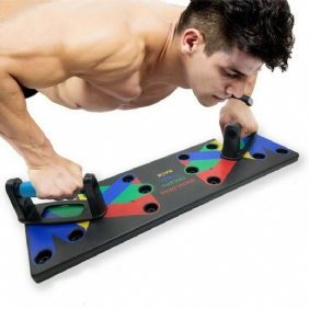 9 In 1 Push-up Board Kuntoharjoittelu Lihasvoimaharjoittelu Push Up Stand Kotiharjoitusvälineet