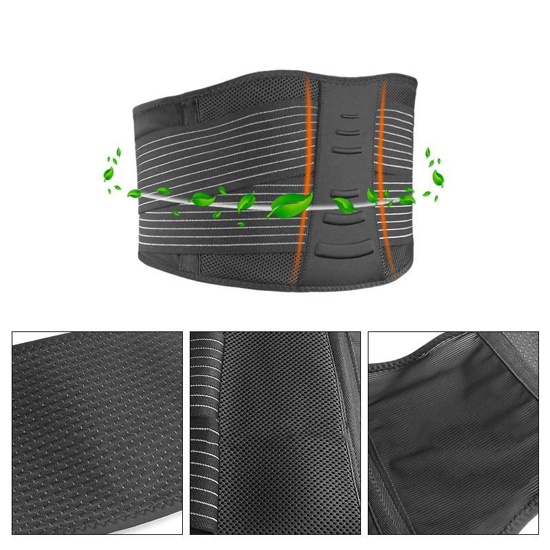 Aolikes Vyötärötuki Säädettävä Painonnosto Vyötärövyö Sport Fitness Vyötärösuoja