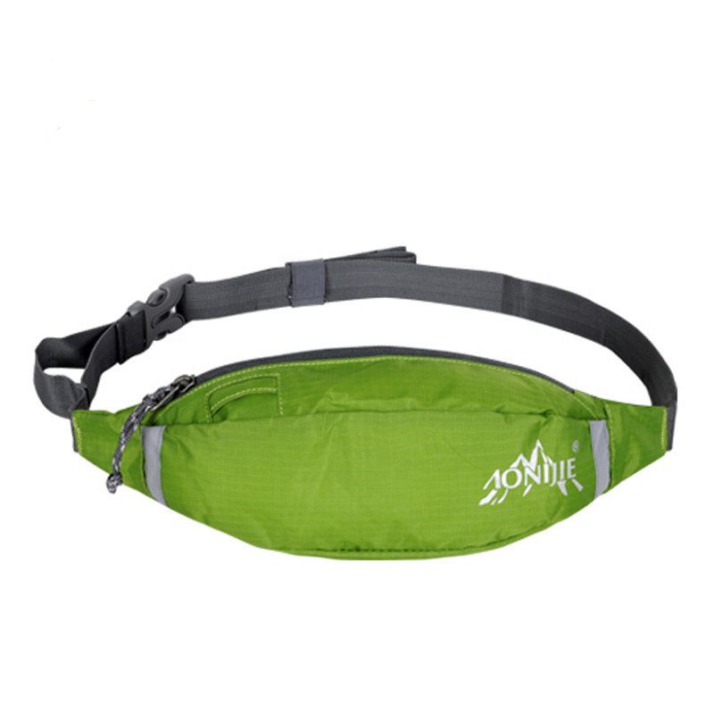 Aonijie Sports Running Waist Bag Pack Vedenpitävä Nylon Vaellussäilytyspussi