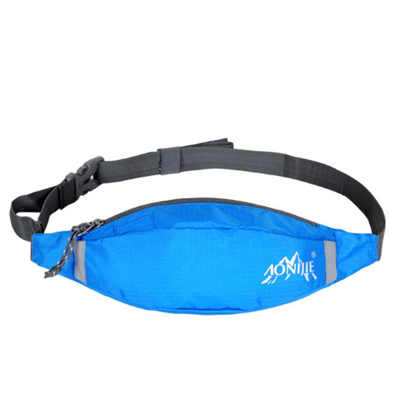 Aonijie Sports Running Waist Bag Pack Vedenpitävä Nylon Vaellussäilytyspussi