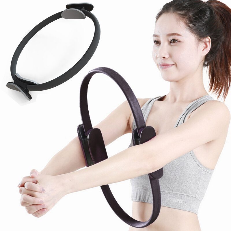 Dual Grip Training Jooga Pilates Ring Muscle Ympyrä Vartalon Muotoilu Kunto Harjoitustyökalut