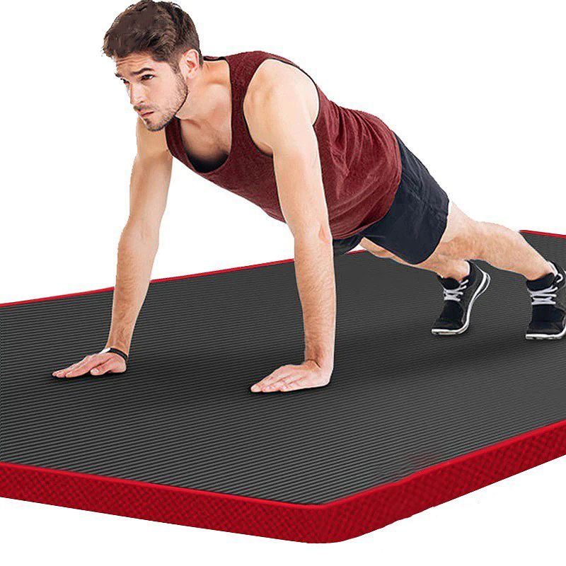 Fitness Mat Miesten High Density Harjoitusjooga - Liukumaton Matto Kuntosalille