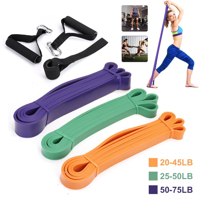 Fitness Resistance Bands Power Heavy Strength Training Urheilujooga Elastiset Köydet