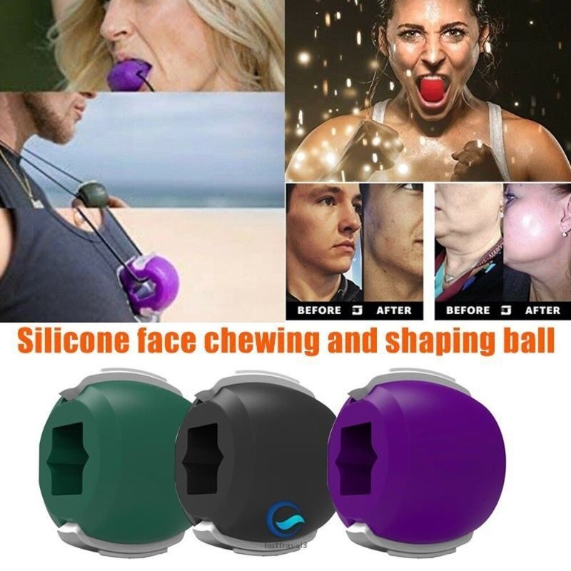 Jaw Ball Exerciser Double Chin Reducer Facial Toner