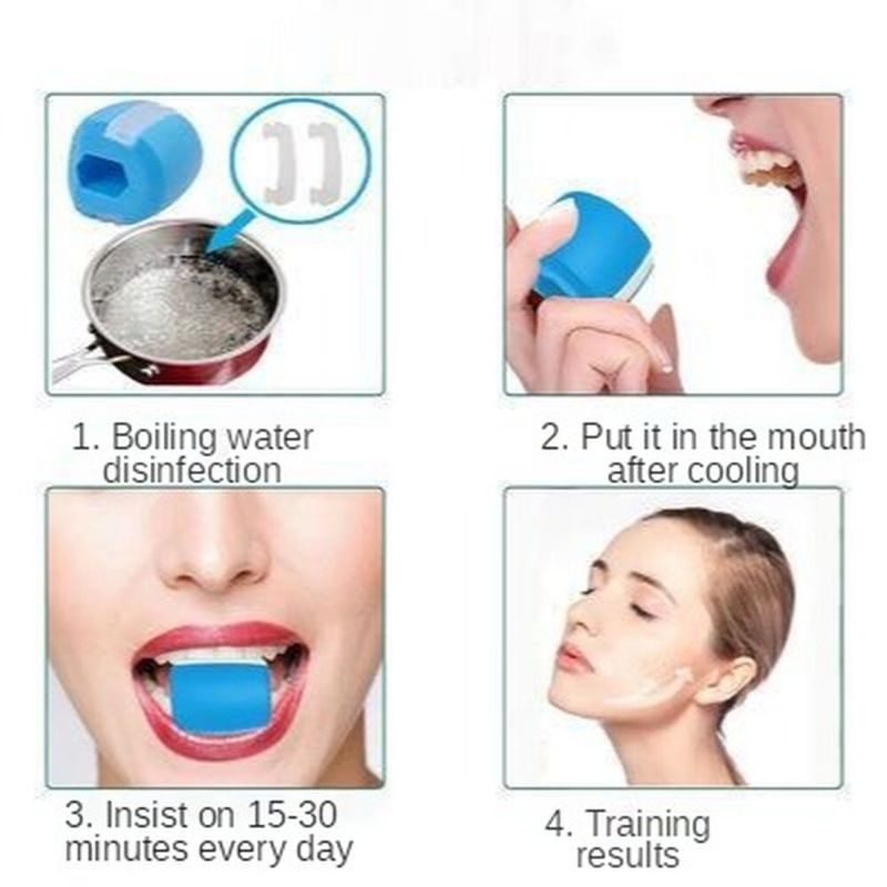 Jaw Ball Exerciser Double Chin Reducer Facial Toner