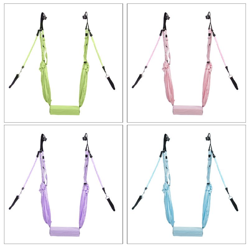 Jooga Vyötärönyöri Trapetsimainen Keinu Setti Nylon Swing Anti-gravity Hammock Inversion Sling Pilates Voimistelu Harjoittelu Pystykeinu Akrobatia