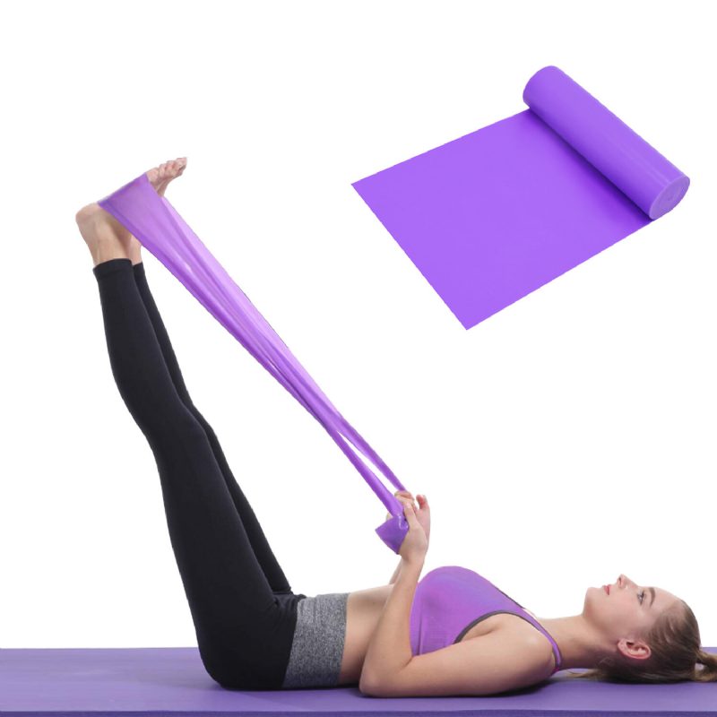 Joogavastusnauhat 8-24 Lb Harjoittelu Vetoköysi Venyttely Pilates Expander Koti Kuntosali Fitness