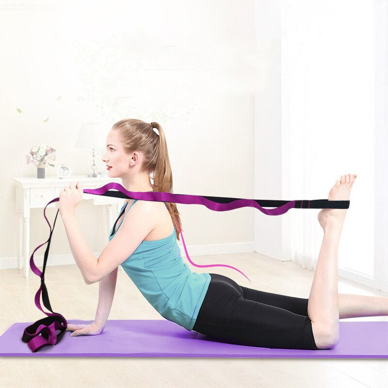 Kaload Pidennetty Nylon Fitness Yoga Band Kiristys Vyö Vetohihna Kotiin Pilates Vastusnauhat