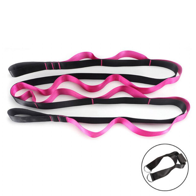 Kaload Pidennetty Nylon Fitness Yoga Band Kiristys Vyö Vetohihna Kotiin Pilates Vastusnauhat