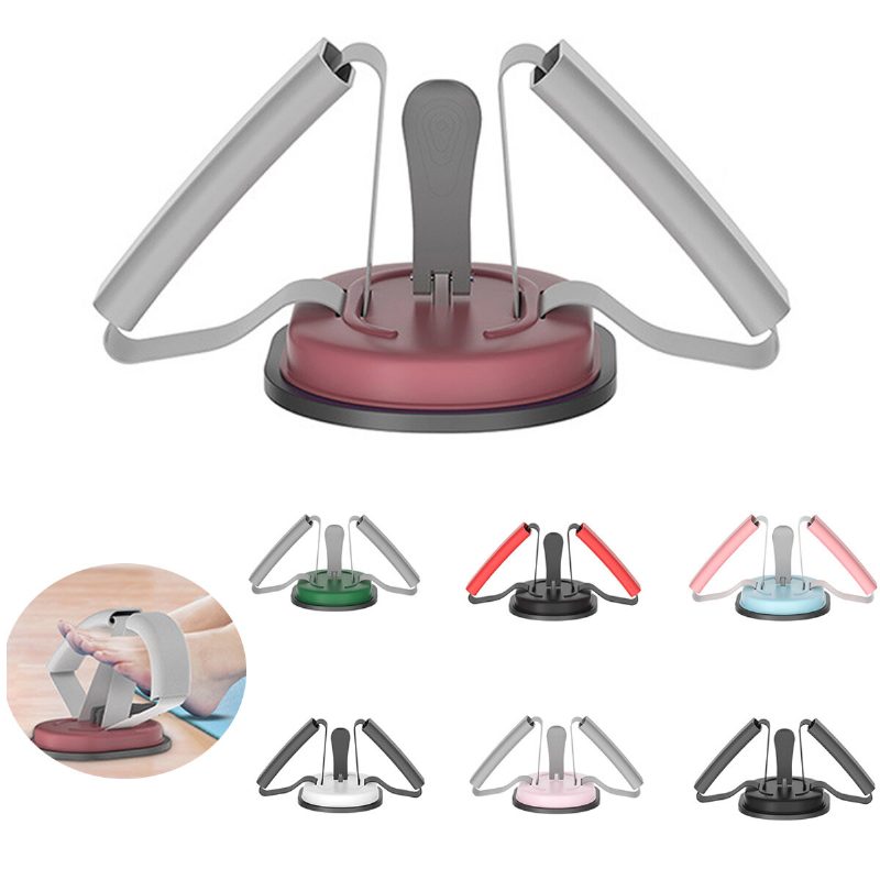 Kannettava Säädettävä Istuma-apu Vatsalihasten Harjoitteluun Fitness Sit Up Imu Kotikuntosali Harjoitusharjoituslaitteet