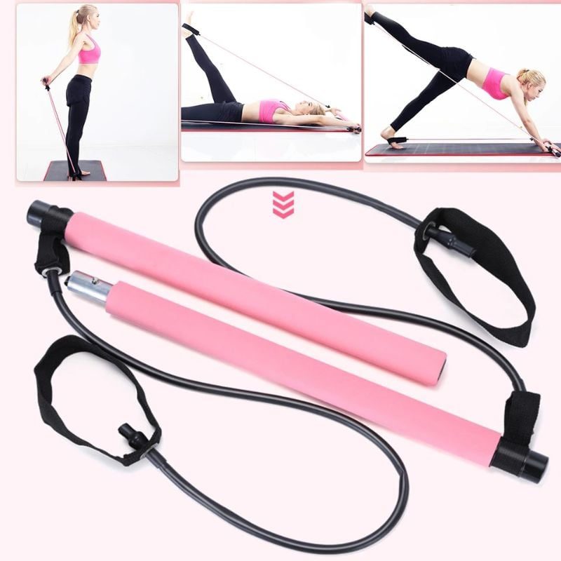 Pilates Stick Exercise Toning Bar 180 cm Harjoitusnauhat