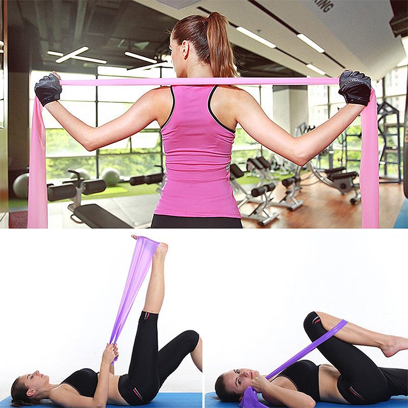 Resistance Bands Fitness Jooga Pilates Kumi Stretch Strap