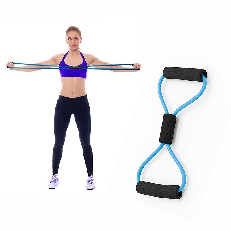 Resistance Bands Workout Jooga Kuntosali Fitness Vetoköysilenkki