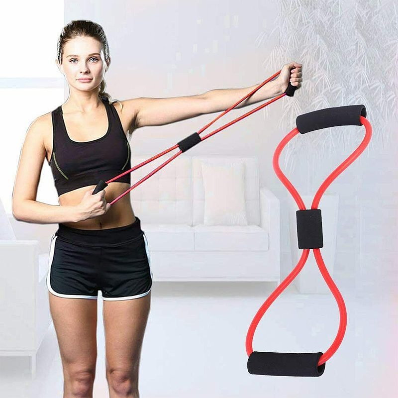 Resistance Bands Workout Jooga Kuntosali Fitness Vetoköysilenkki