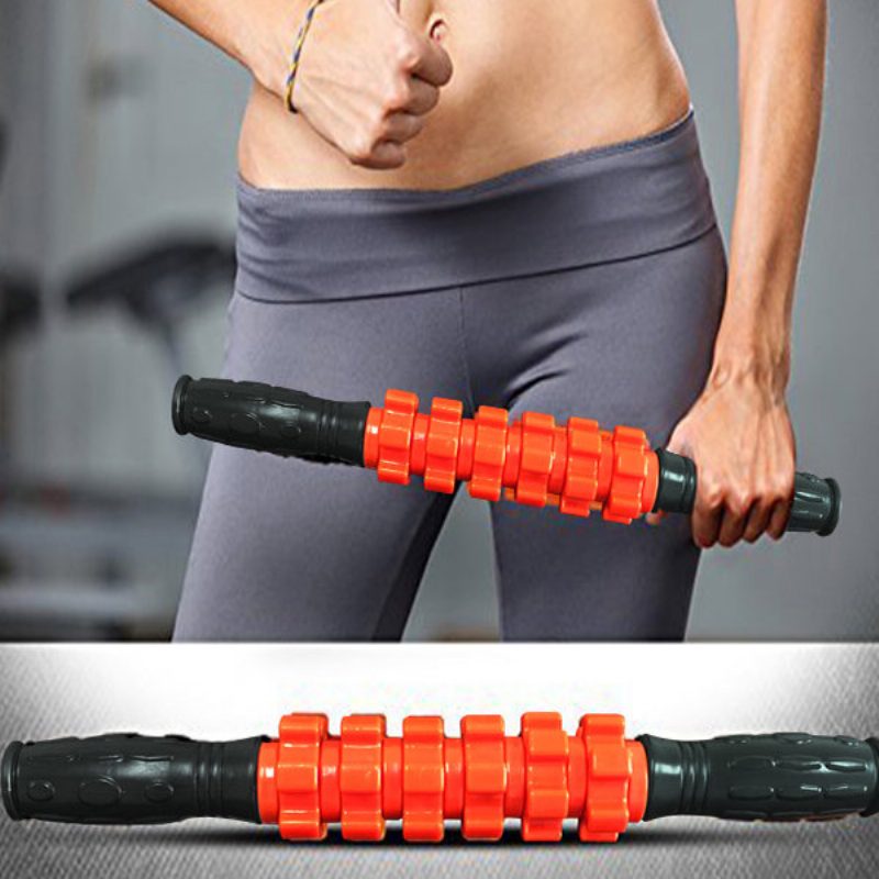 Sports Fitness Hierontalaite Roller Stick Lihas Liipaisupiste Relief Jooga Harjoitus Kauneustanko