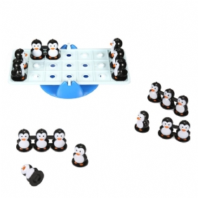 Tasapainopeli Little Penguin Lautapeli Lelu Vanhemman Ja Lapsen Interaktiivinen Perhejuhlapeli