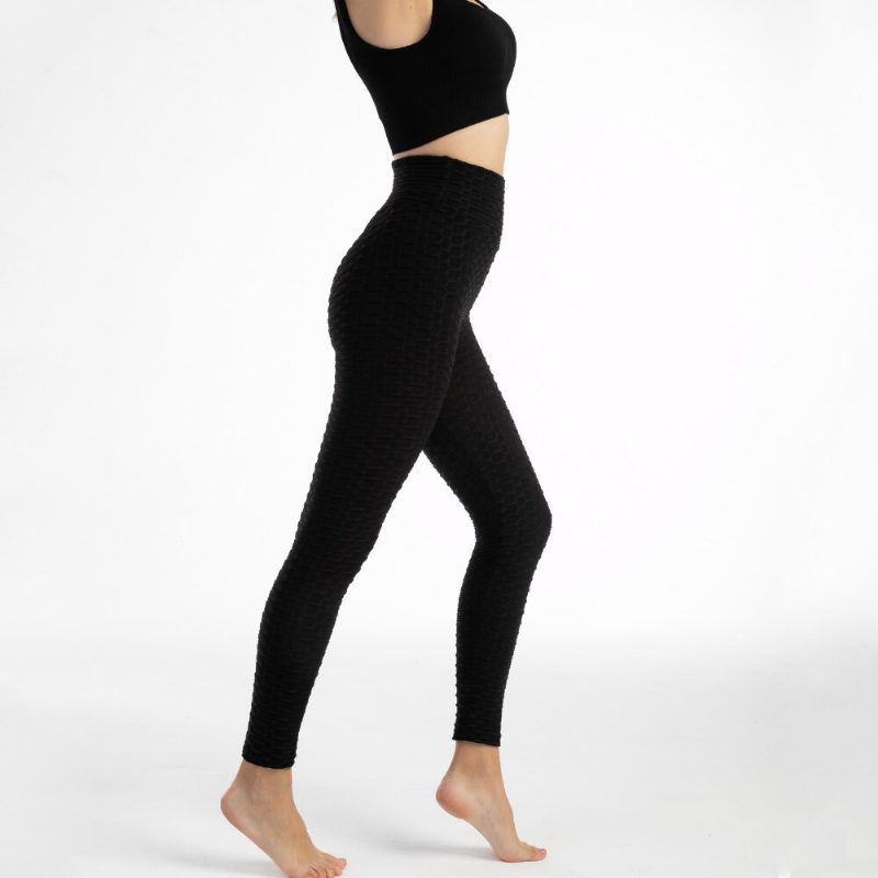 Tengoo Fitness Yoga Pants Plus Size Jousto Korkea Vyötärö Naisten Urheilu Leggingsit Hip Push Up Sukkahousut Kuntosali Vaatteet