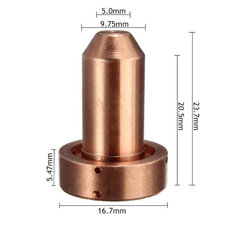 10 Kpl Plasmaelektrodin Sovitusleikkurin Kulutusosat Varaosat Työkalu Thermal Dynamics Sl60~sl100