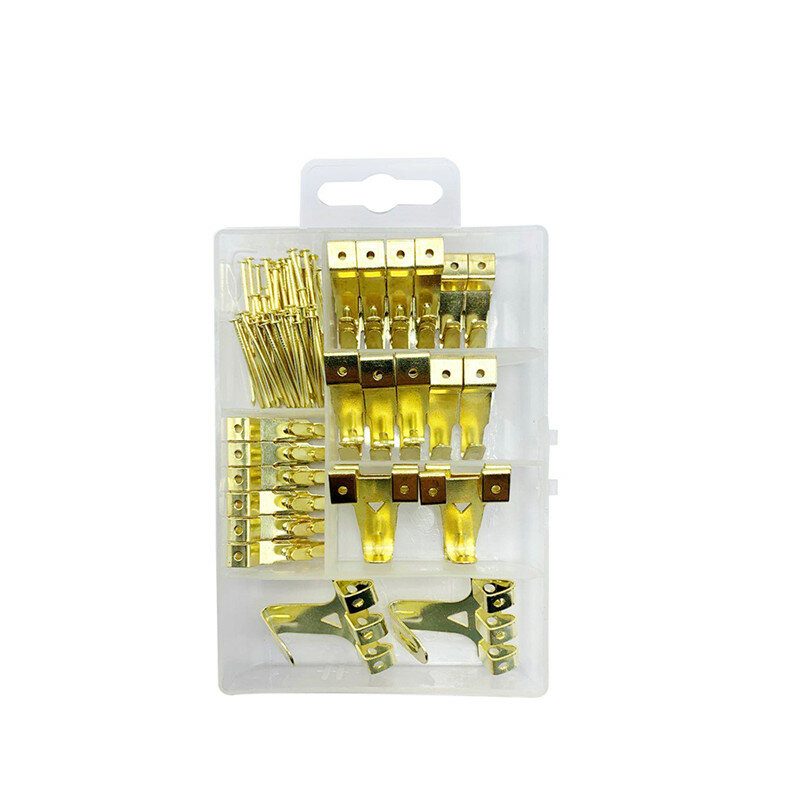 130 Kpl Picture Photo Hangers Kit -kehyksen Ripustuskoukut