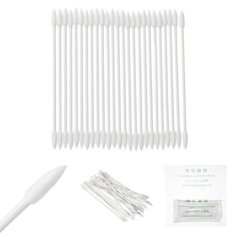 Cleaning Swab Pro Tool Cotton 50 Kpl Kertakäyttötikku