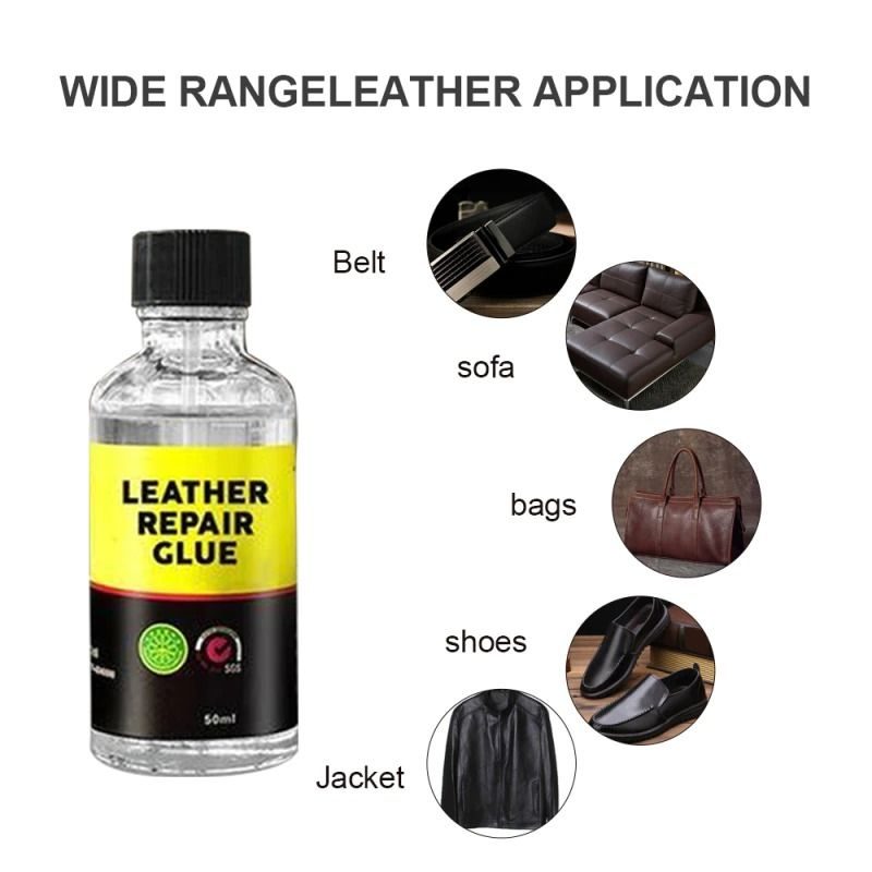 Leather Repair Glue Tahmea Nestemäinen Liima Farkut Takit Sateenvarjot Kukkarot Laukut Kengät