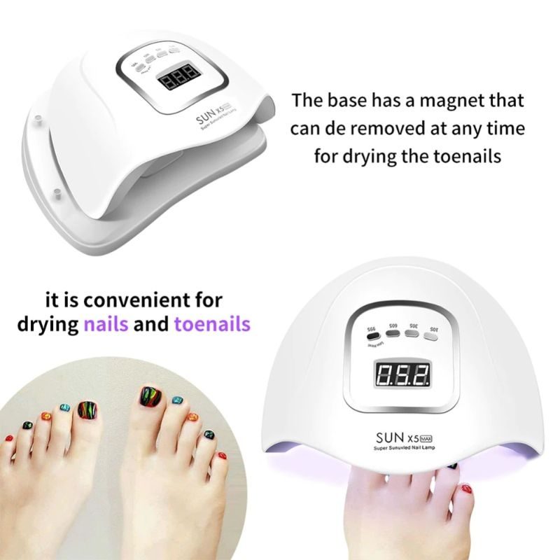 Led Light Professional Nail Dryer Geelilakka