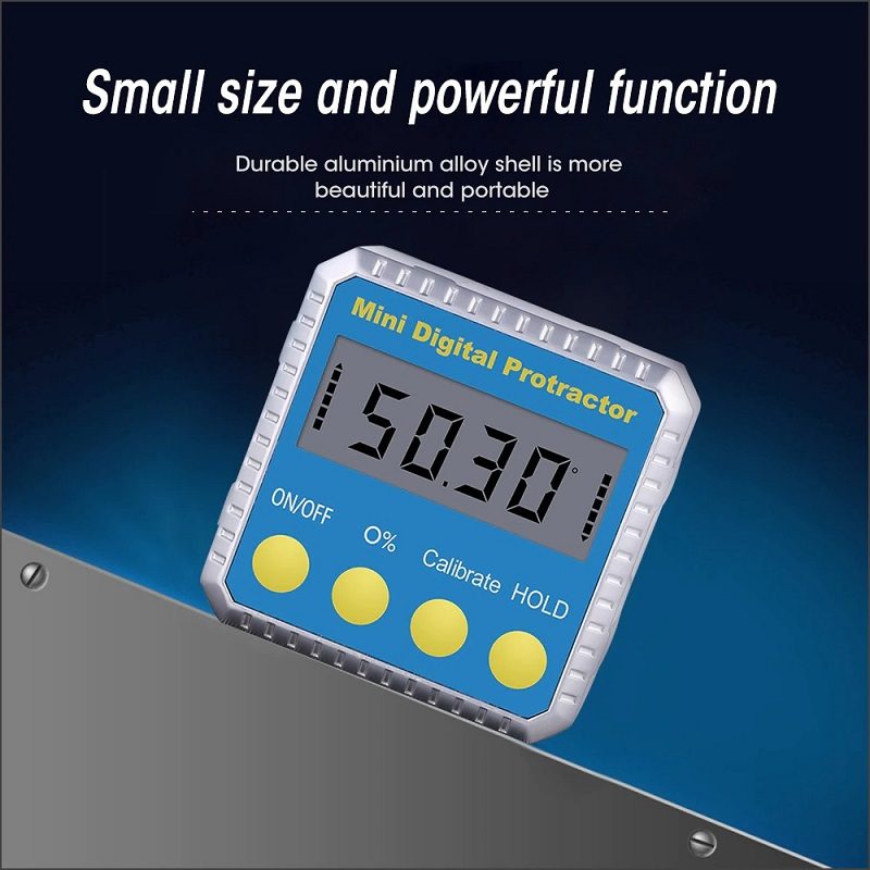 Protractor Universal Bevel 360 Degree Mini Electronic Digital