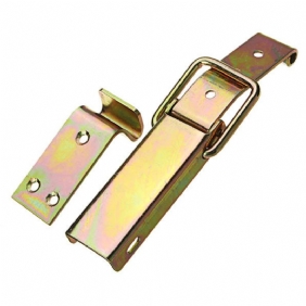 Rautainen Vipusalpa Hasp Clamp Clip Duck Billed -soljet Puulaatikkokoteloon