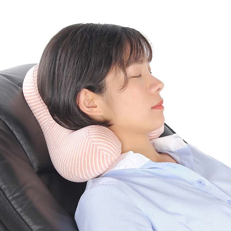 Tyyny Muisti Cotton Nap Head Neck Office Sleep Rest Työpöytätyyny