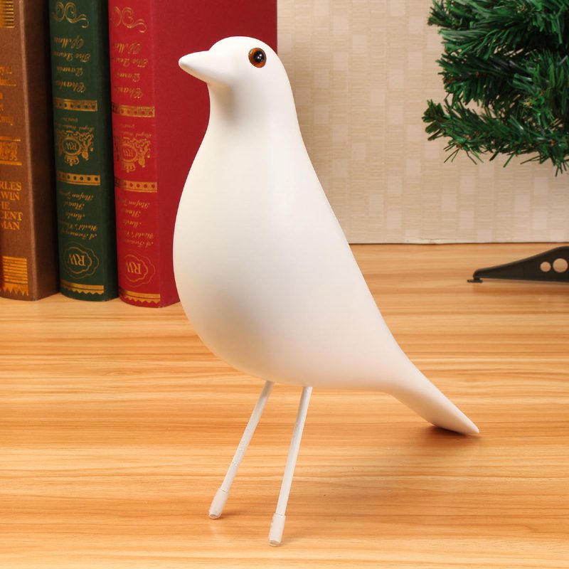 11'' Bird Desk Ornament House Resin Pigeon Gift Office Kodin Ikkunan Pöytäkoristeet