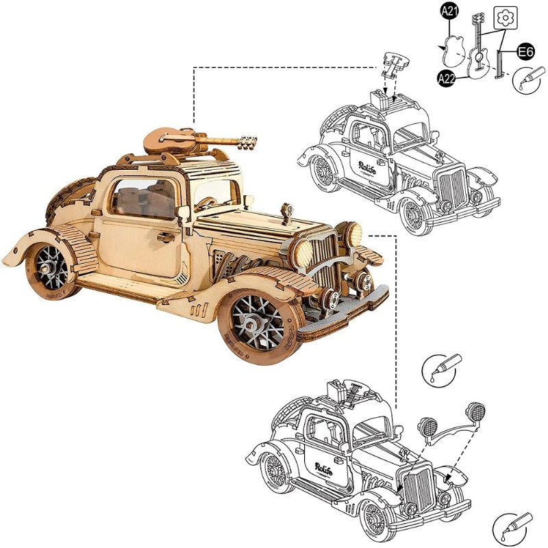 3d Transportation Puinen Mallisarja Lasten Työpöydän Koristeluun