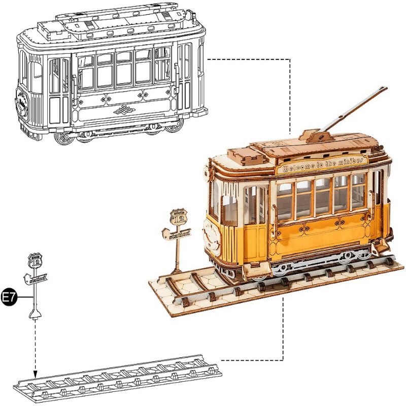 3d Transportation Puinen Mallisarja Lasten Työpöydän Koristeluun