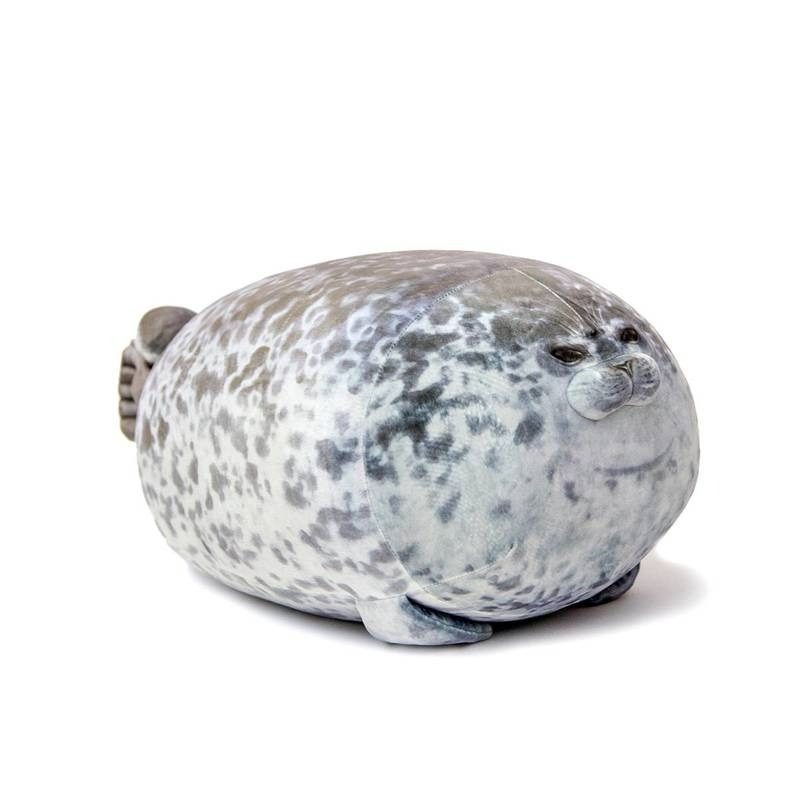 Angry Blob Seal Pehmotäytetty Tyyny Pullea 3d Merileijonanukke