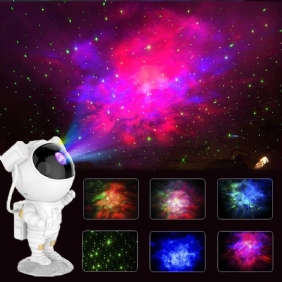 Astronaut Light Projector Led Kids Galaxy -kaukosäädin