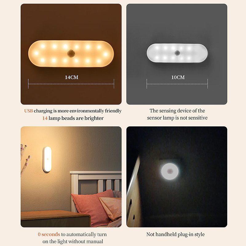 Bed Light Motion Sensor Led-valon Taustavalo