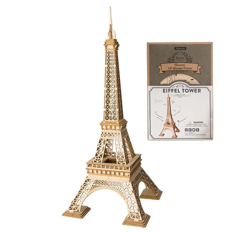 Eiffel-tornin 3d-palapelin Rakennuspalikat