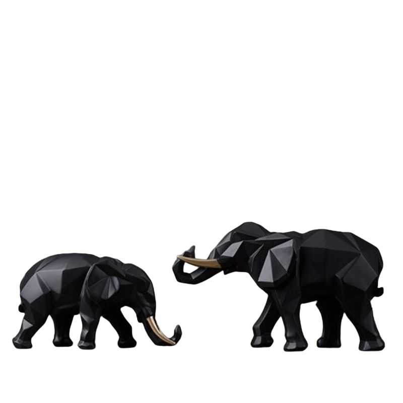 Hartsi Elephant Figurine 2 Kpl Set