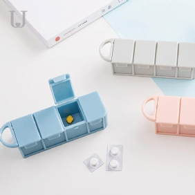 Jordan&judy Kannettava Annostelusarja Yhden Viikon Matkalle Pakatut Minilääkelaatikot Uudelleentäytettävät Pullot