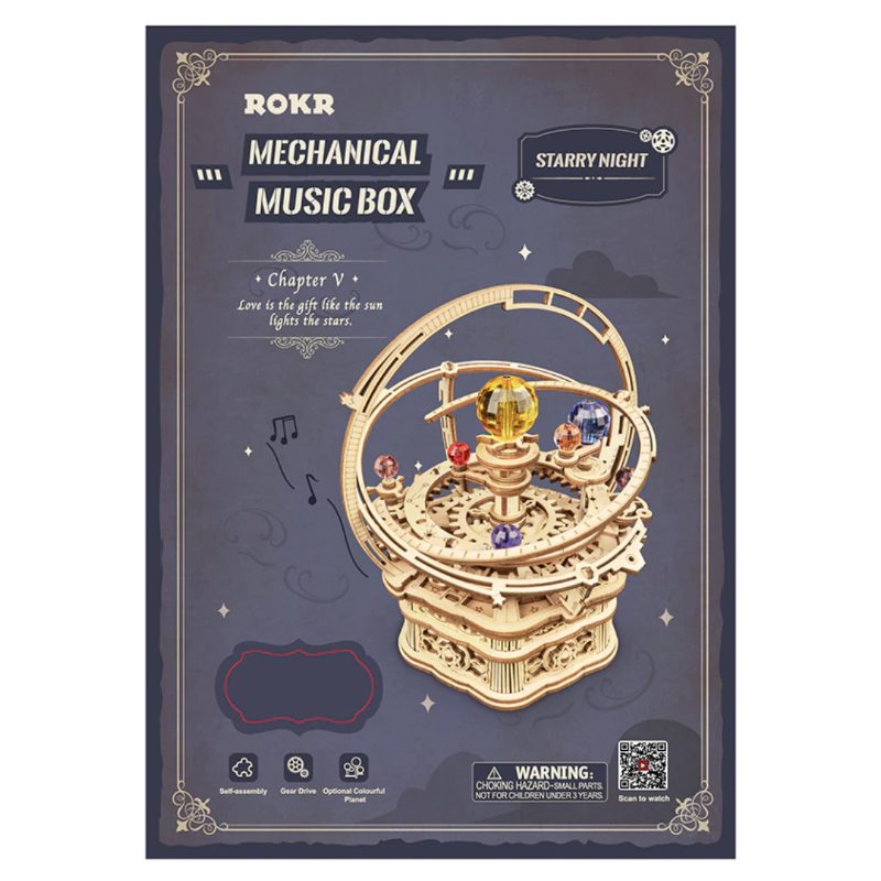 Music Box 3d-palapelin Rakennuspalikoita