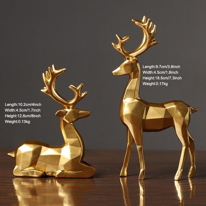 Nordic Deer Christmas 2 Kpl Setti