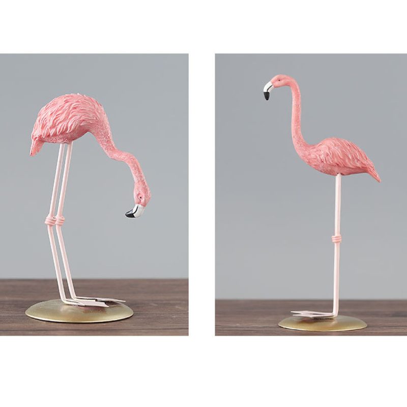 Nordic Flamingo Figurine -sisustus