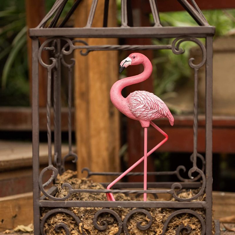 Nordic Flamingo Figurine -sisustus