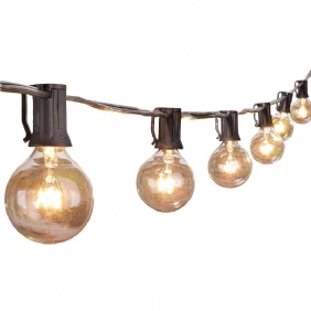 Outdoor Lights String 25 Feet Globe Patio