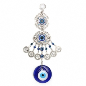 Seinäriipus Turkkilainen Kreikkalainen Sininen Lasi Evil Eye Lucky Eye Charm