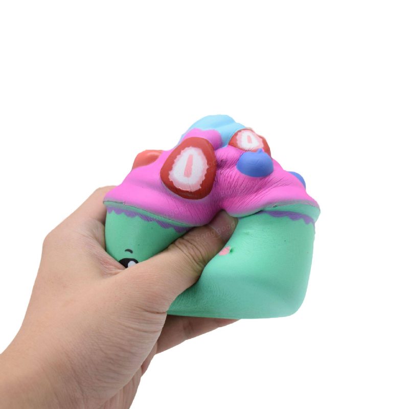 Slow Rebound Pu Squeezetoys Simulation Sarjakuva Donitsikakku Jäätelöt Painevapauttimet Squishy Lelut Väri Satunnainen