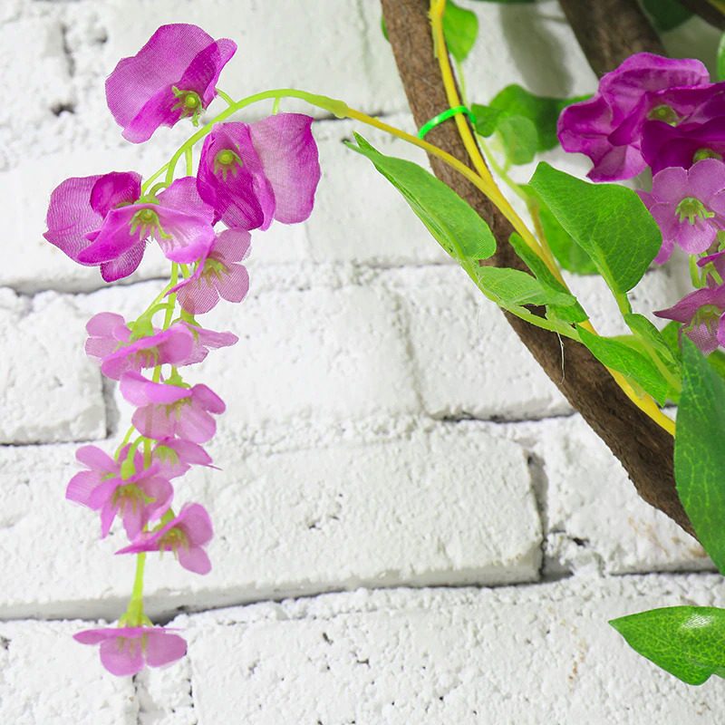 Tekokukat Koristeellinen Wisteria Vine Silk Garland