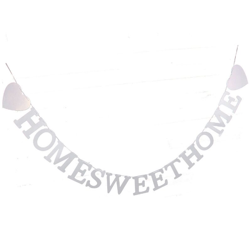 Vintage Wedding Bunting Banner Garland Morsiusjuhlien Valokuvarekvisiitta Riippuva Sisustus Seinäkoristeet