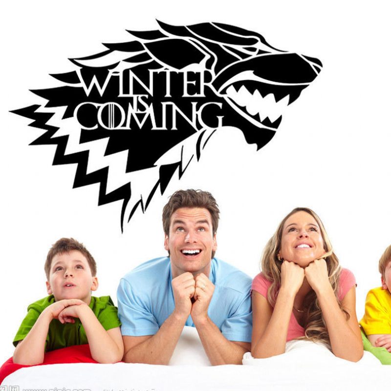 Game Of Thrones House Stark Wolf -vinyylitarratarra Hbo-talvi On Tulossa